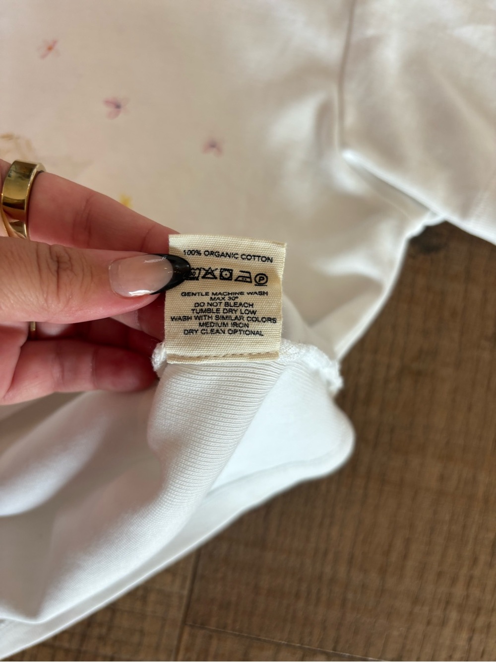 djerf avenue angel 100% cotton tee shirt - Picture 5 of 7
